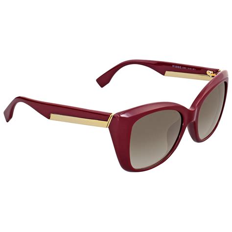 fendi burgundy sunglasses|fendi sunglasses outlet.